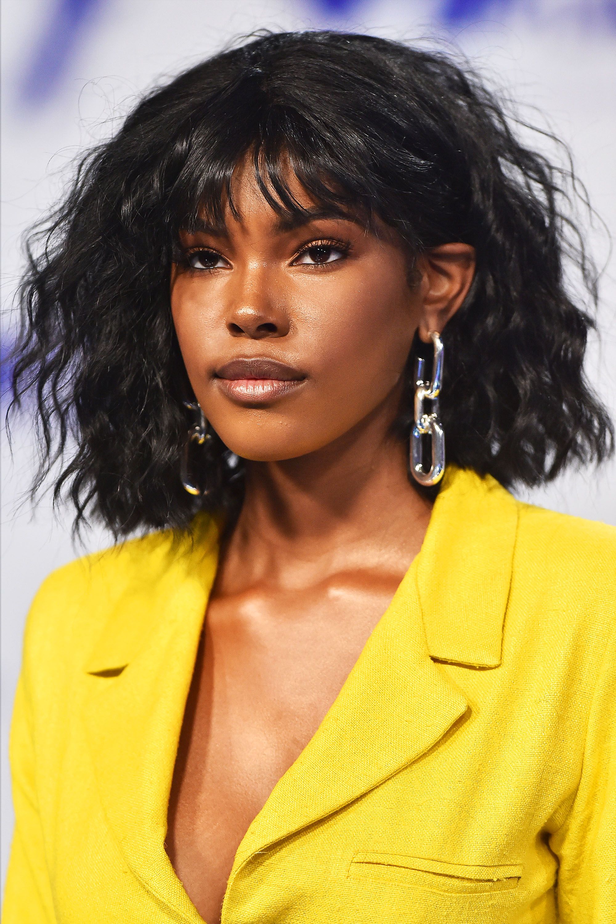 91 Best Ways to Pair Curly Hair with Bangs